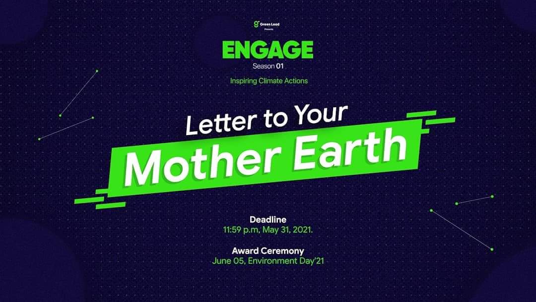 greenleadglobal's tweet photo. 🌍𝐄𝐍𝐆𝐀𝐆𝐄🌍 #WorldEnvironmentDay2021  with #GreenLeadGlobal on #June5th. Amazing #EnvironmentDay contests &amp; #Speakers educating on #ClimateAction and #ClimateCrisis . 
Event link: https://t.co/dllHW3mhrW
#GenerationRestoration @UNEP https://t.co/t3UKjsoA1H