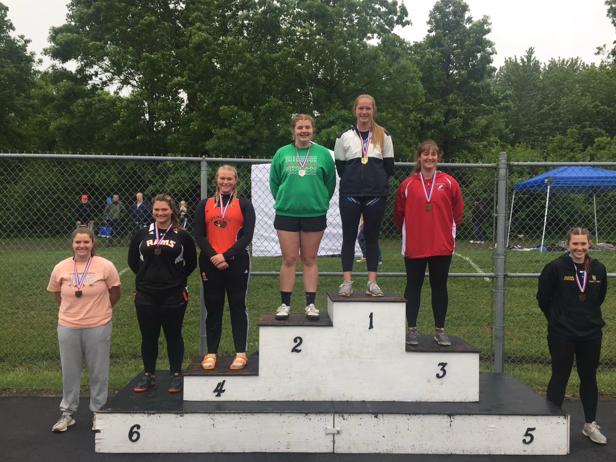roverathletics's tweet photo. Congrats to our 2021 girls state track meet qualifiers:

Kasidy Smith (Regional discus champion)

Carlee Clifford (100 hurdles)

Marinna Atanmo (100 meters, 300 hurdles &amp; 4 x 200 relay)

Jenna Kurtz (4 x 200 relay)

Sarah Dresp (4 x 200 relay)

Melanie Plecko (4x 200 relay) https://t.co/toF9zKdYRl