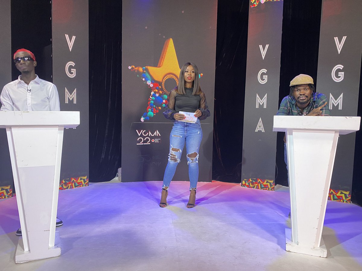 We Are LIVE! - On today’s episode of Road 2 VGMA22, @officialsikaosei gets up close & personal with @fameye_music & @bosom_pyung Don’t miss today’s convo! #VGMA22 #strongerwithmusic