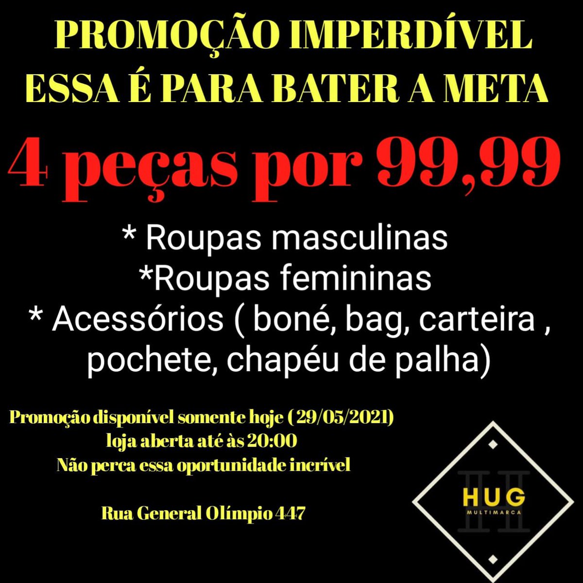 Ribeiropl's tweet photo. Loja aberta até 20h.
PROMOÇÃO IMPERDÍVEL !
SÓ HOJE HEMMM. https://t.co/2DNprdSK2g
