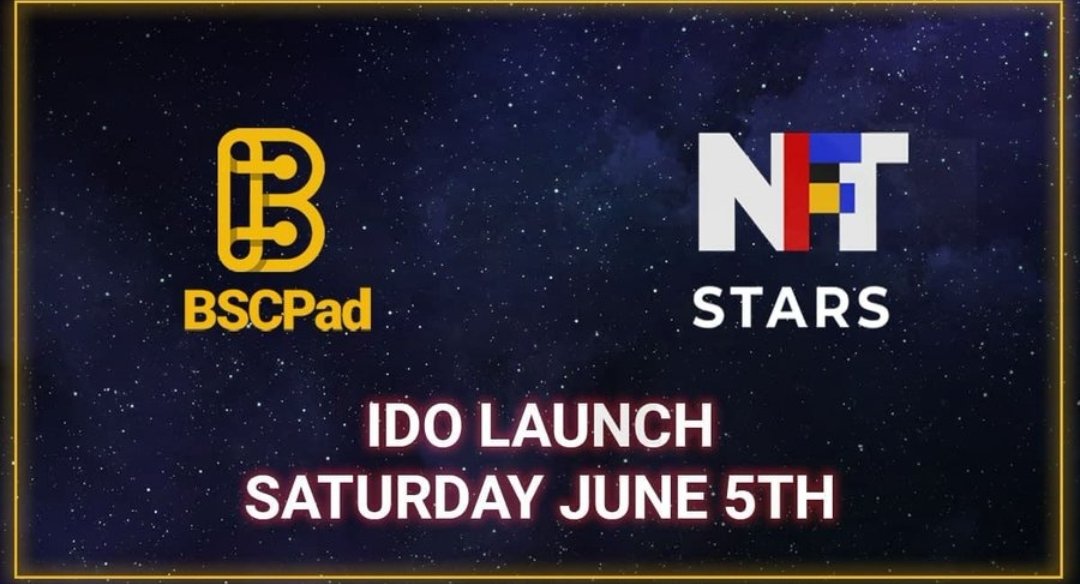 saqi_0001's tweet photo. #NFTSTARS IDO Information:
✅ Staking Eligibility Deadline: Saturday June 5th, 5 AM UTC

✅ Allocation Round: Saturday June 5th, 8 AM UTC

✅ FCFS Round: Saturday June 5th, 1 PM UTC

✅ Exchange Launch: Saturday June 5th
#BSCPAD #NFTS $NFTS

🚀🔥🔥 https://t.co/O4pKVfl5Hd