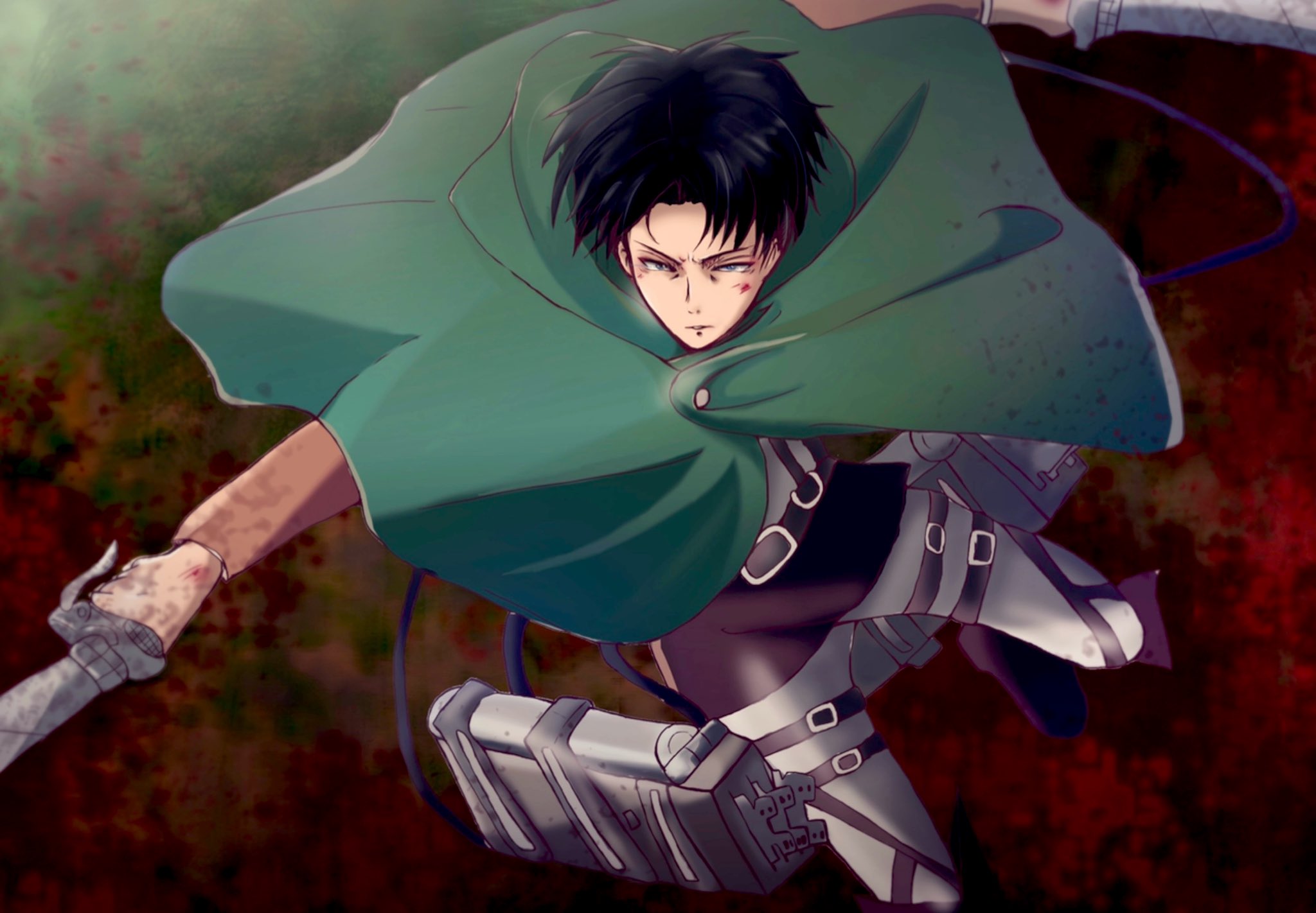 アチャミン En Twitter 戦うリヴァイ兵長描いてみた W 立体機動装置描くの難しい 進撃の巨人 進撃の巨人ファンアート リヴァイ兵長 リヴァイ T Co 8ng3x4lr1q Twitter