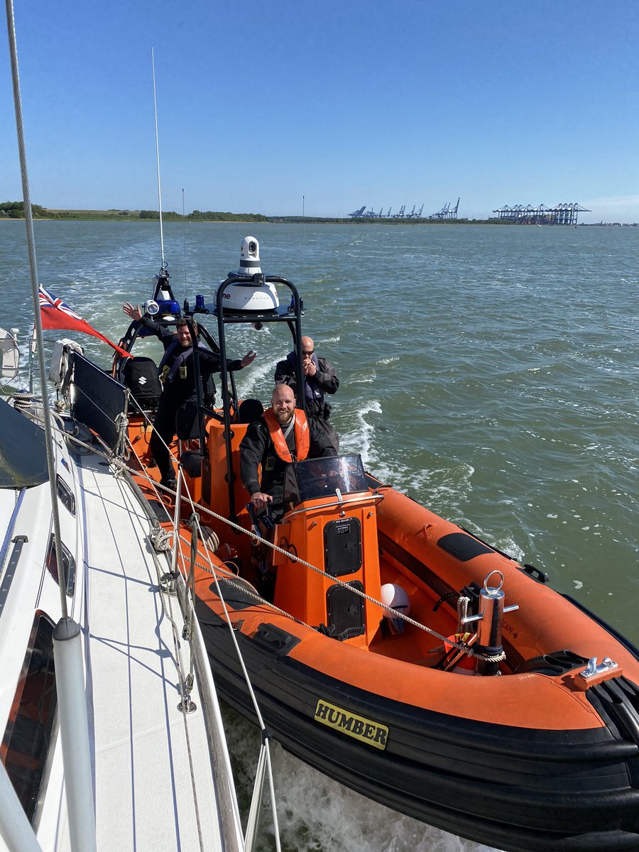 Great thanks to Last Orders from Felixstowe Coast Patrol who came to our rescue today