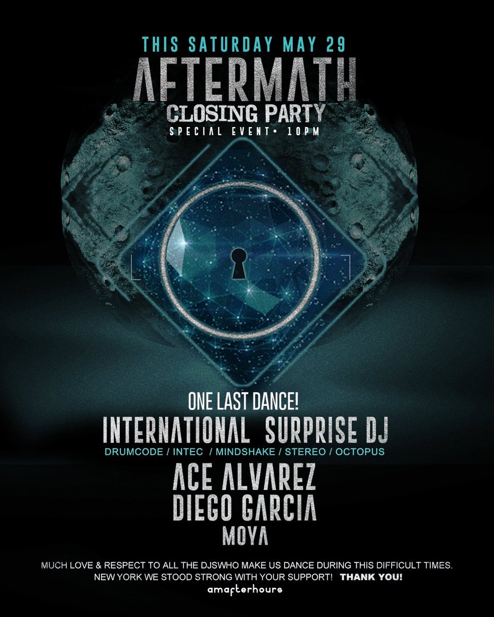 TONIGHT WE KICK OFF MEMORIAL DAY WEEKEND W/<a href="/AceAlvarezNYC/">Ace Alvarez</a> Click the link for advanced tickets!     bit.ly/34kvWGZ