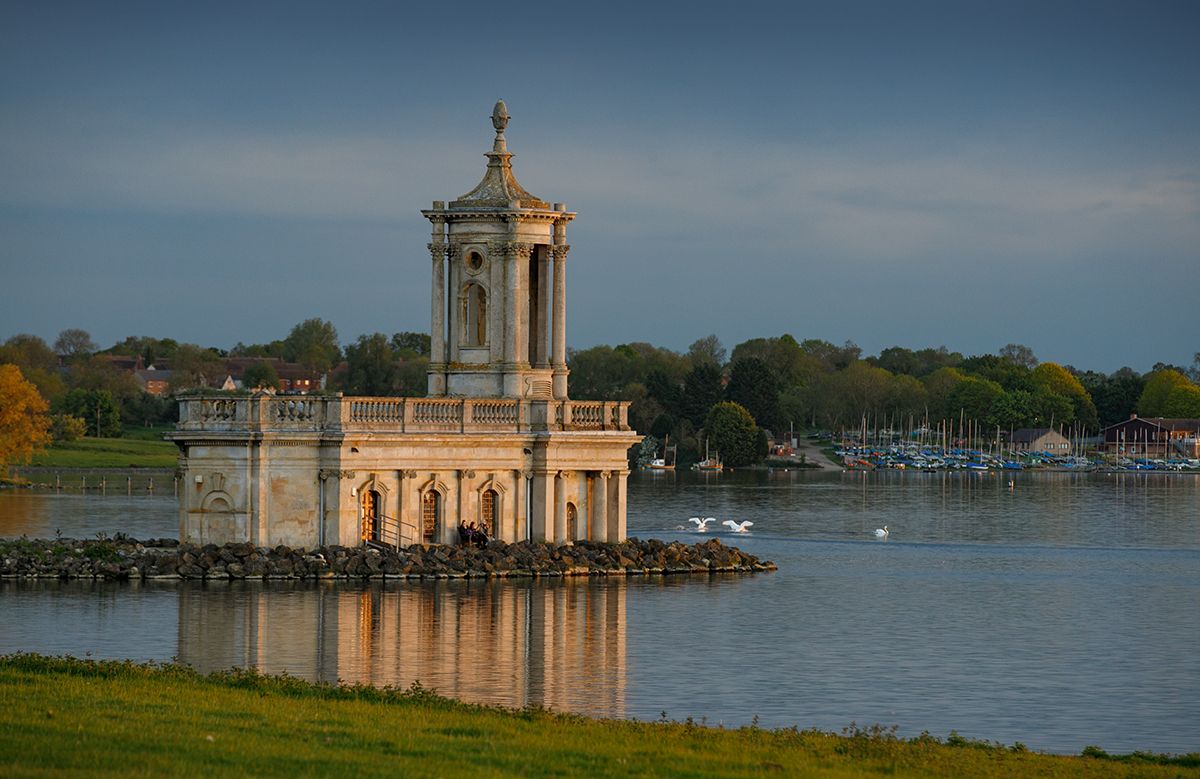 One of my most favourite places to watch a sunset...Normanton Church on Rutland Water.  Downtime...unwinding.