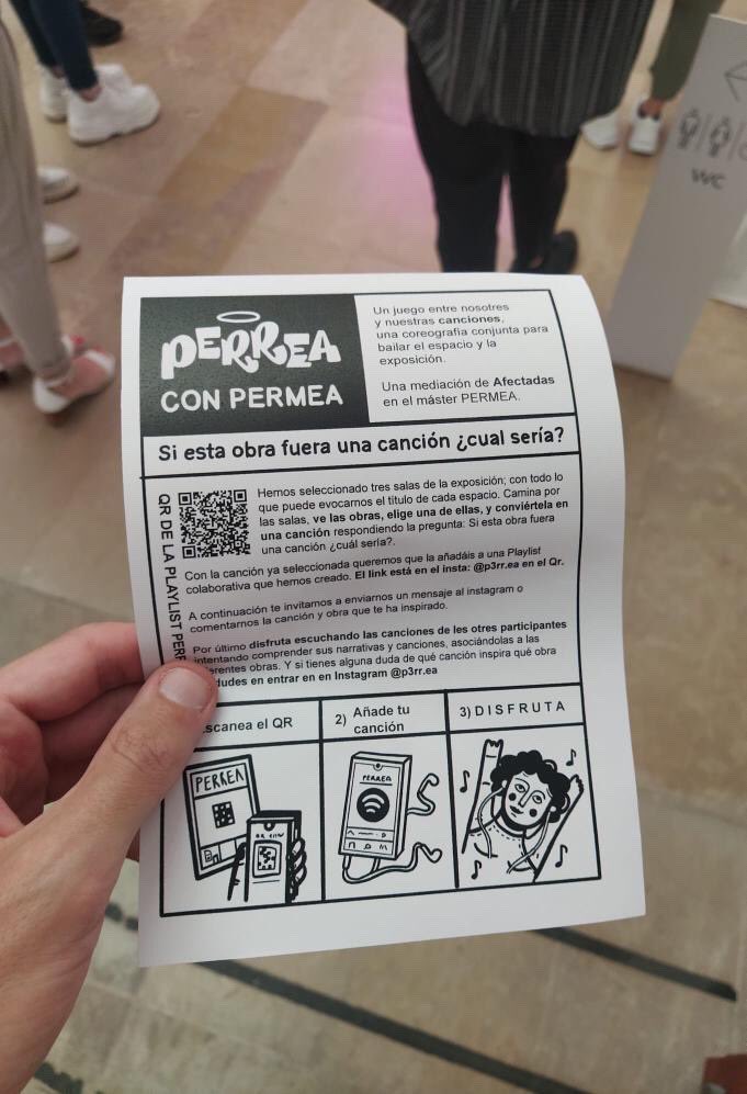 centredelcarme's tweet photo. #PERMEAOBERT

💡 A partir de l’exposició "Art Contemporani de la @generalitat", els estudiants del #MàsterPermea tutoritzats per @JordiFerreiro, ens presenten diferents propostes d’exploració de les obres de l'exposició a través de pràctiques didàctiques i artístiques. https://t.co/qkCF5XjLo4
