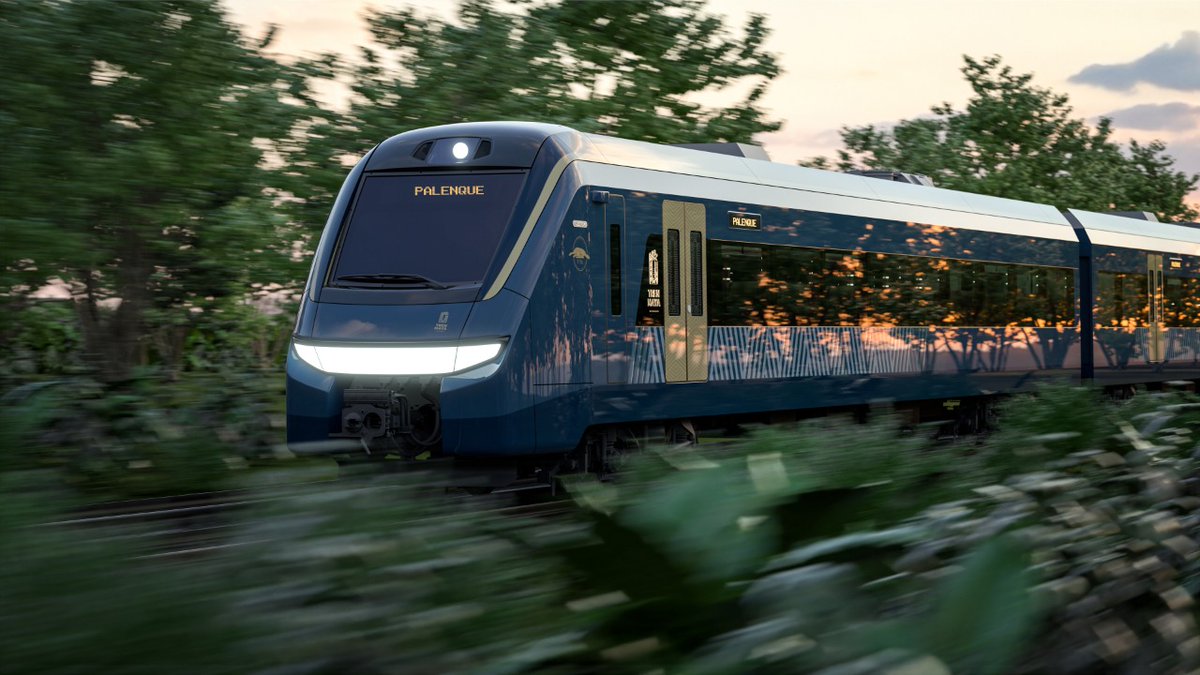 NwPeninsula's tweet photo. Gana Bombardier fabricación de trenes para Tren Maya

El Fondo Nacional del Fomento al Turismo anunció que al consorcio liderado por Bombardier y Alstom, como las empresas responsables de fabricar 42 trenes en la planta de Ciudad Sahagún, Hidalgo para el proyecto Tren Maya. https://t.co/GEeFCUgObO
