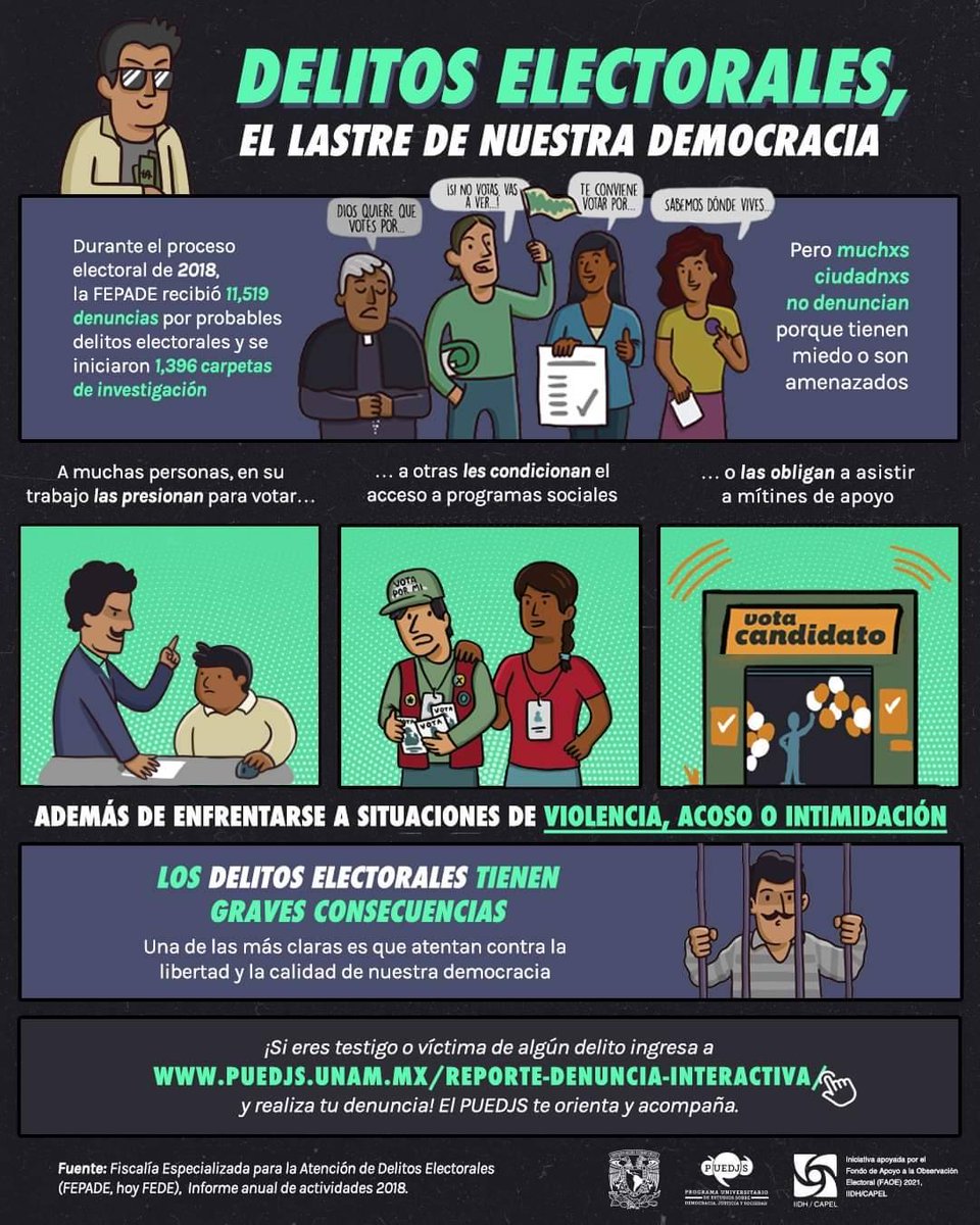 JohnMAckerman's tweet photo. No te quedes con los brazos cruzados y combate las mapacherías en la elección 🗳️ más grande de la historia.

Únete a nuestras #BrigadasPorLaDemocracia del @PUEDJSUNAM y conviértete en un defensor del voto ciudadano. 

Aquí te puedes registrar 👉🏾 https://t.co/aerHifEJQe https://t.co/E7XUIABqXY