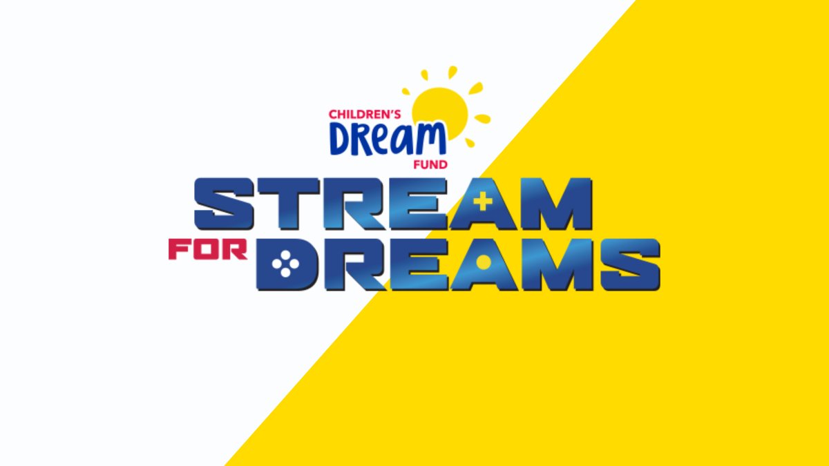ChildDreamFund's tweet photo. Introducing #StreamforDreams, an opportunity for #gamers and #streamers to fundraise to help make dreams come true! Check out our toolkit, guidelines, and resources to get you started on your own #charitystream for the Children’s Dream Fund today at https://t.co/FqFnbWjzDt https://t.co/i68sf1FOYG