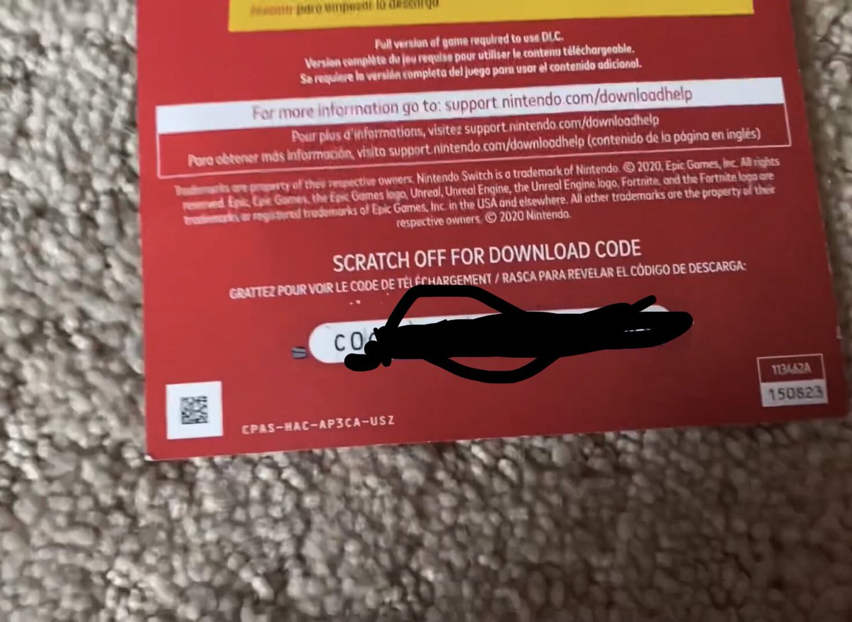 vepzey_'s tweet photo. Selling wildcat skin code For $16 cash app, PayPal, or Venmo HMU legit buyers only #Fortnite #fnacc #FortnitePrimal    #FortniteSeason5 #wildcatcode #wildcatskin #fnacc https://t.co/7sTqrecG2I