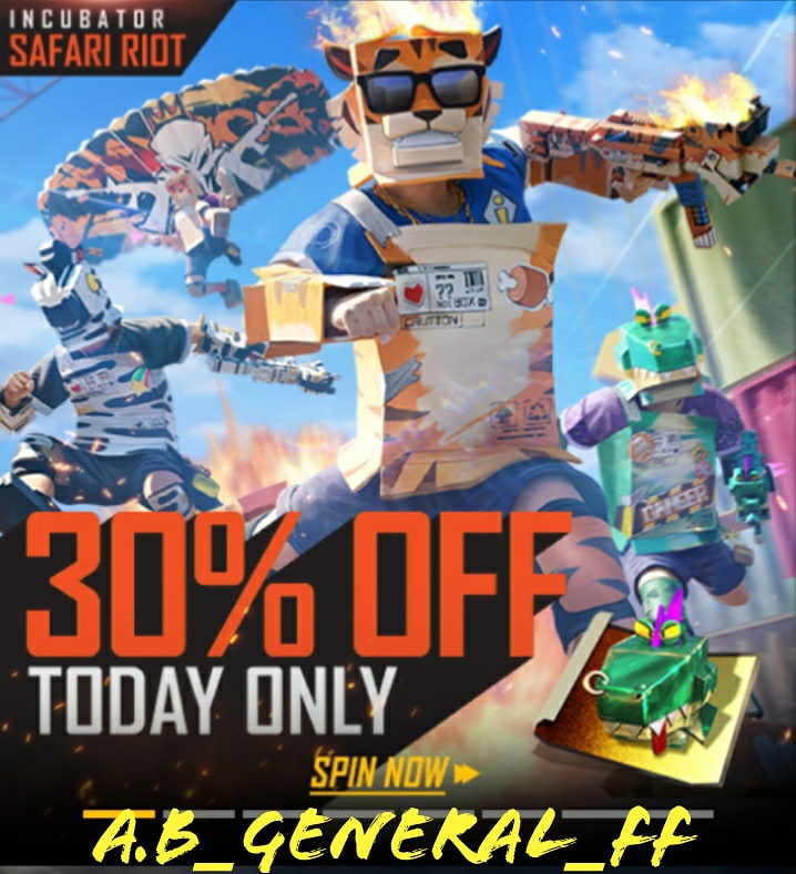 ABgeneralFF1's tweet photo. TONIGHT EVENT IS : INCUBATOR SAFARI RIOT IS OFF BY 30%..   [For more Posts like this, Follow our Instagram Page]

Don't forget to Subscribe our YouTube channel- A.B general FF(link in bio)

🔖Tags:- #OB28Leaks
#freefirebigd 
#freefirebrasil 
#freefirewtf 
#freefirehack 
#freefire https://t.co/NzZOGJ5PA7