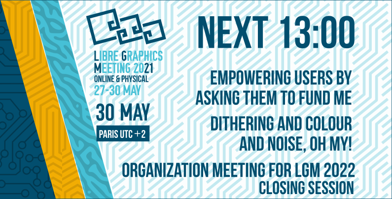 #LGM21 see you tomorrow ! First talk its at 1pm !