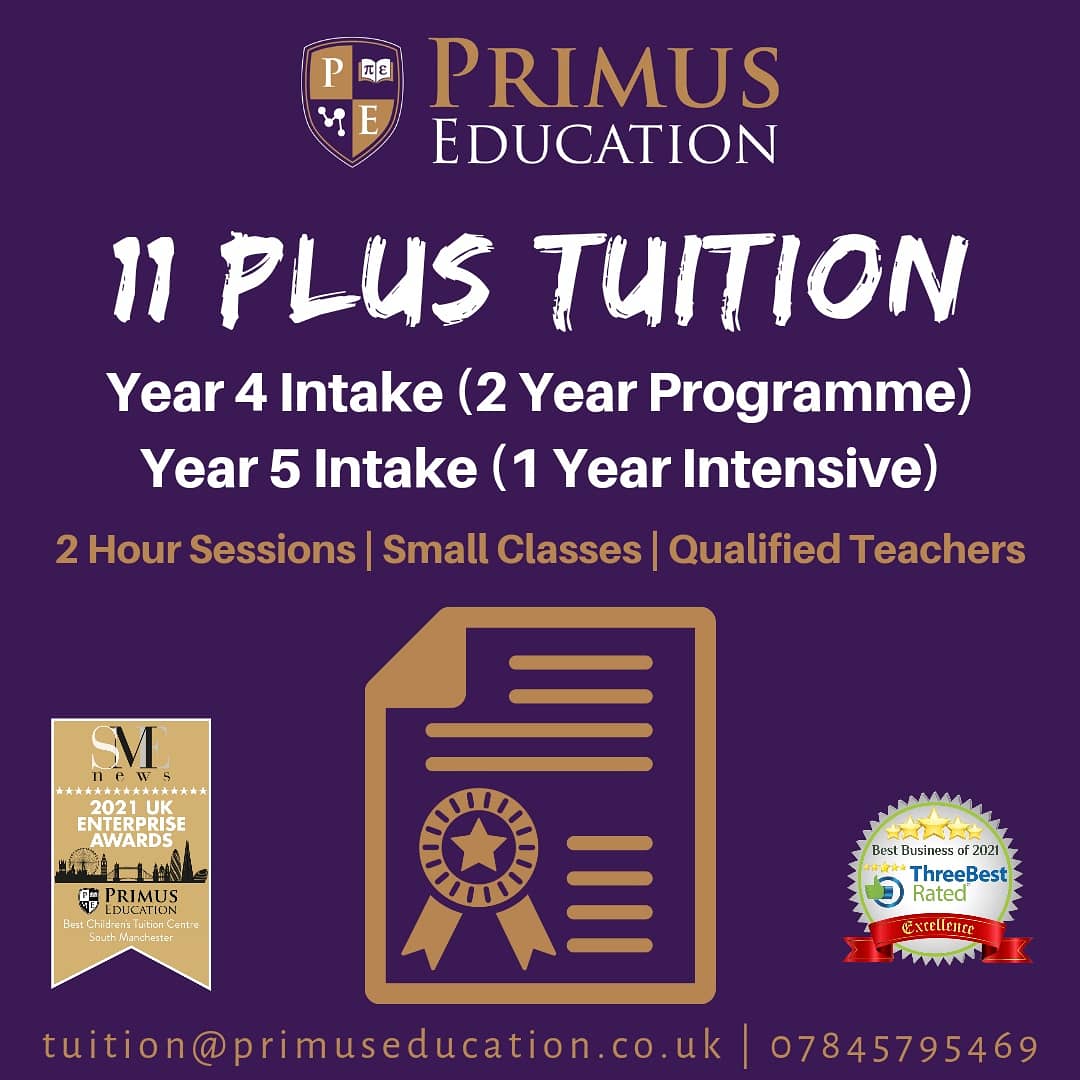 PrimusEducation's tweet photo. Is your child in need of confidence for #Maths and/or #Science?🧮🔬 Are you preparing your child for the 11+?📝 As an award winning #tuition centre, we are taking on new admissions for these classes. Get in touch to find out more...🙂
#LearnWithPrimus https://t.co/gSWgr77n8j