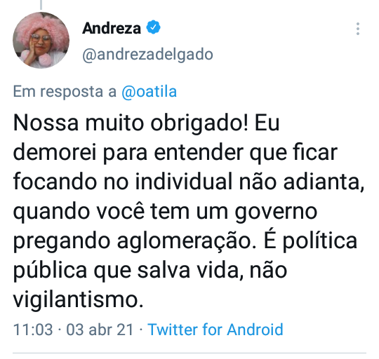 HipocrisiaShow's tweet photo. Hipocrisia!
23:00 Governo pregando aglomeração.
00:00 orgulho de você amiga.
aglomeração do bem?🤔 https://t.co/1tdnSv9vIo