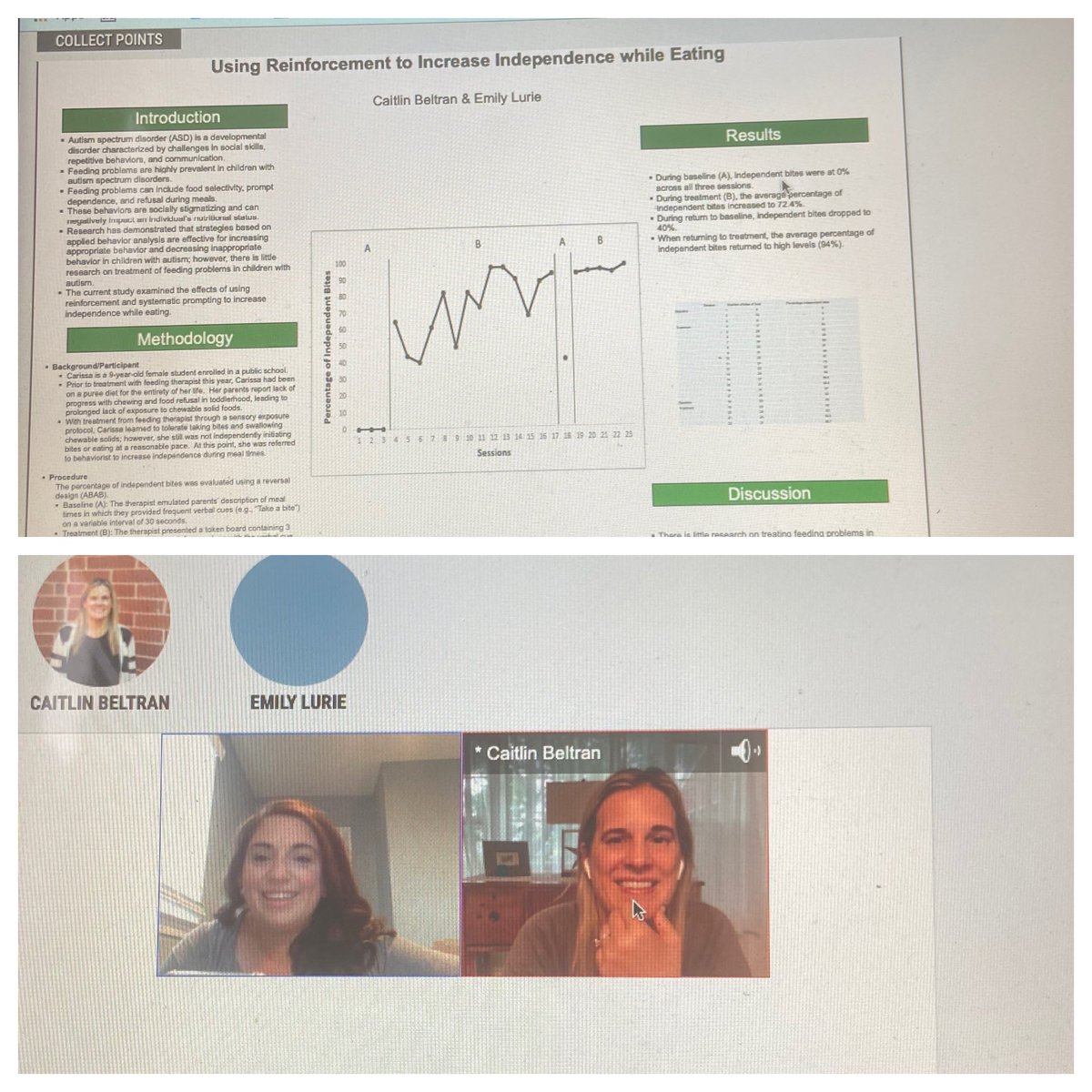 LurieSpeechRoom's tweet photo. Presenting our poster at @ABAIEvents with @BeltranCaitlin. #proud2bmillstone https://t.co/fQEw18hDkZ