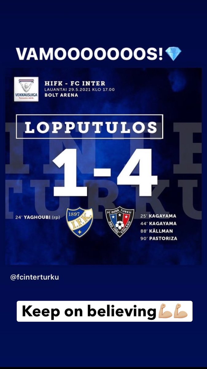 Amazing team and amazing staff!
Let’s keep on working hard! 🔵⚫️
<a href="/FCInterTurku/">FC Inter Turku</a> 
#Veikkausliiga
#fcinterturku