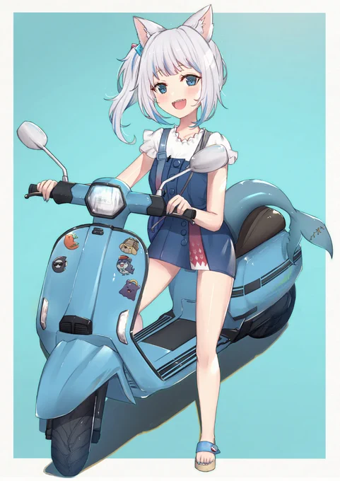 🛵

#CatShark 
#gawrt 