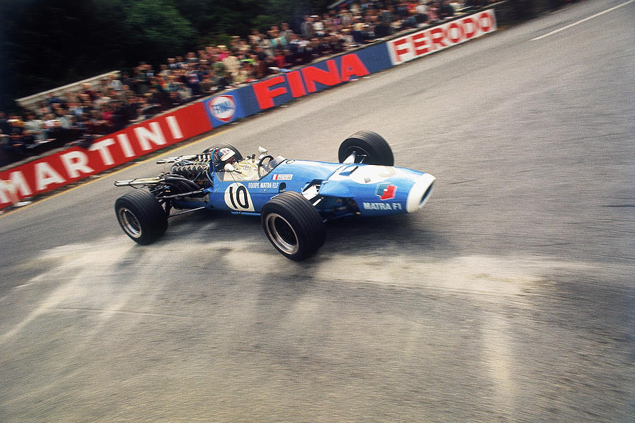 zdravkost's tweet image. #SpaSaturday Jean-Pierre Beltoise 🇫🇷 in his Matra MS11 at the 1968 #BelgianGP (Photo: Heritage Images)
