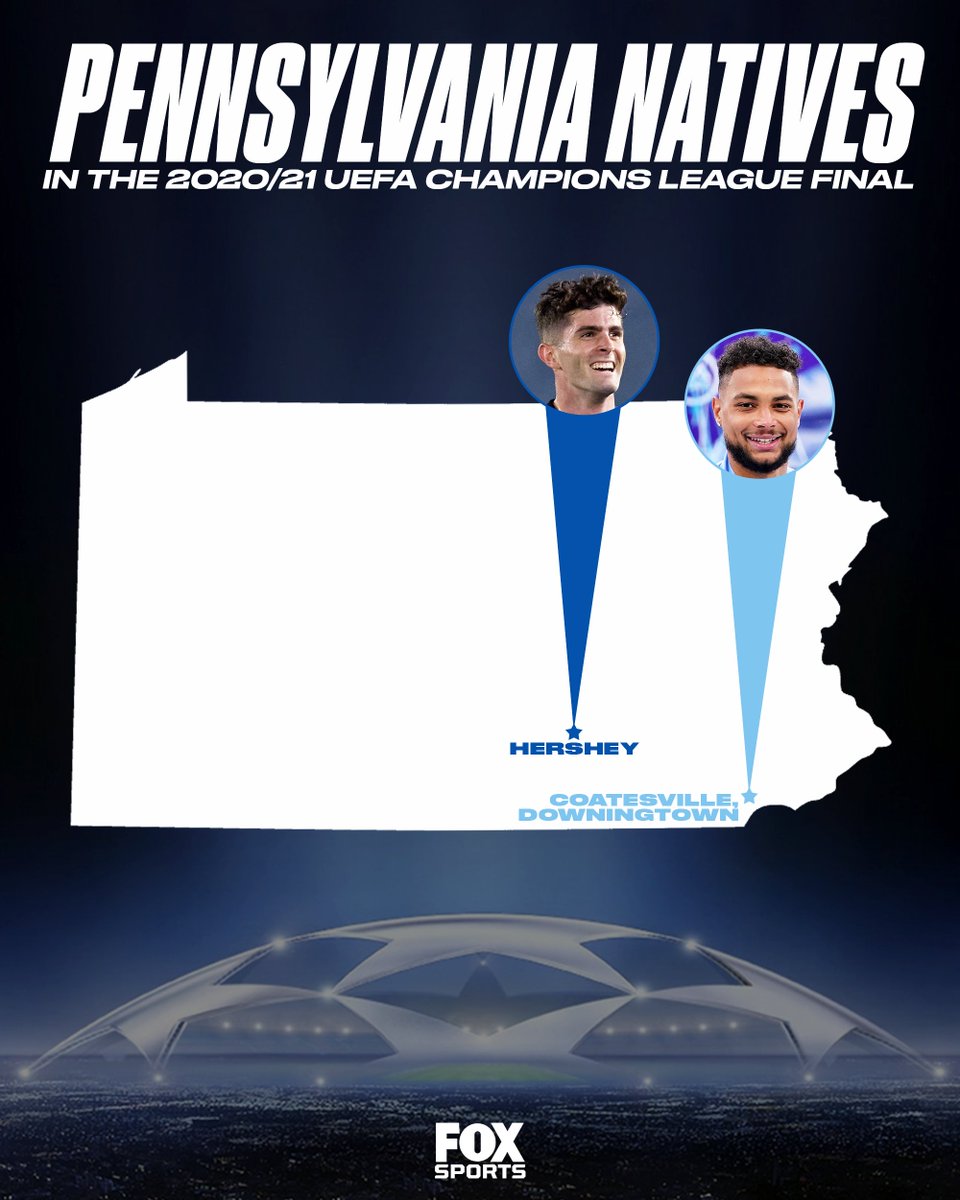 FOXSoccer's tweet image. Both Americans involved in the #UCLFinal were born and bred in Pennsylvania 🌟