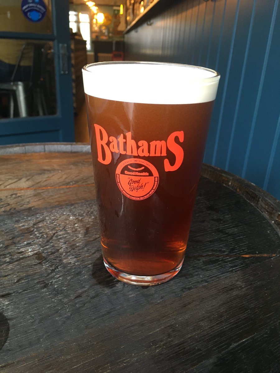 It’s not (Bathams) but if ever there was The Wrong Glass to have, this will always pass muster ⁦<a href="/BeerShed_NM/">Beer Shed</a>⁩