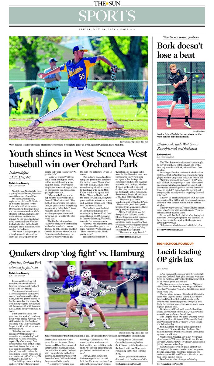 Corey Desiderio (@cpdesi1) on Twitter photo A look at this week's Sun sports covers #preptalklive
<a href="/HHSbaseball14/">⚾️Hamburg Baseball⚾️</a> <a href="/gowandabaseball/">Gowanda Baseball</a> <a href="/lax_frontier/">Frontier Girls Lax</a> <a href="/HamLax716/">Hamburg Girls Lax</a> <a href="/wnywrestling/">armdrag.com</a> <a href="/WrestleHamburg/">Hamburg High School Wrestling</a> <a href="/SFHSwrestlingNY/">St.Francis Wrestling</a> <a href="/frontwrestling/">Frontier Wrestling</a> <a href="/EdencsdRaiders/">EdenAthletics</a> <a href="/AthleticsLSC/">Lake Shore Athletics</a> @wnyroundtable <a href="/HamburgBLax/">Hamburg Boys Varsity Lacrosse</a> <a href="/op_athletics/">OP Athletics</a> <a href="/QuakersLAX/">Orchard Park Lacrosse</a> <a href="/WestSenecaWest1/">West Seneca West Baseball</a> A look at this week's Sun sports covers #preptalklive
<a href="/HHSbaseball14/">⚾️Hamburg Baseball⚾️</a> <a href="/gowandabaseball/">Gowanda Baseball</a> <a href="/lax_frontier/">Frontier Girls Lax</a> <a href="/HamLax716/">Hamburg Girls Lax</a> <a href="/wnywrestling/">armdrag.com</a> <a href="/WrestleHamburg/">Hamburg High School Wrestling</a> <a href="/SFHSwrestlingNY/">St.Francis Wrestling</a> <a href="/frontwrestling/">Frontier Wrestling</a> <a href="/EdencsdRaiders/">EdenAthletics</a> <a href="/AthleticsLSC/">Lake Shore Athletics</a> @wnyroundtable <a href="/HamburgBLax/">Hamburg Boys Varsity Lacrosse</a> <a href="/op_athletics/">OP Athletics</a> <a href="/QuakersLAX/">Orchard Park Lacrosse</a> <a href="/WestSenecaWest1/">West Seneca West Baseball</a>