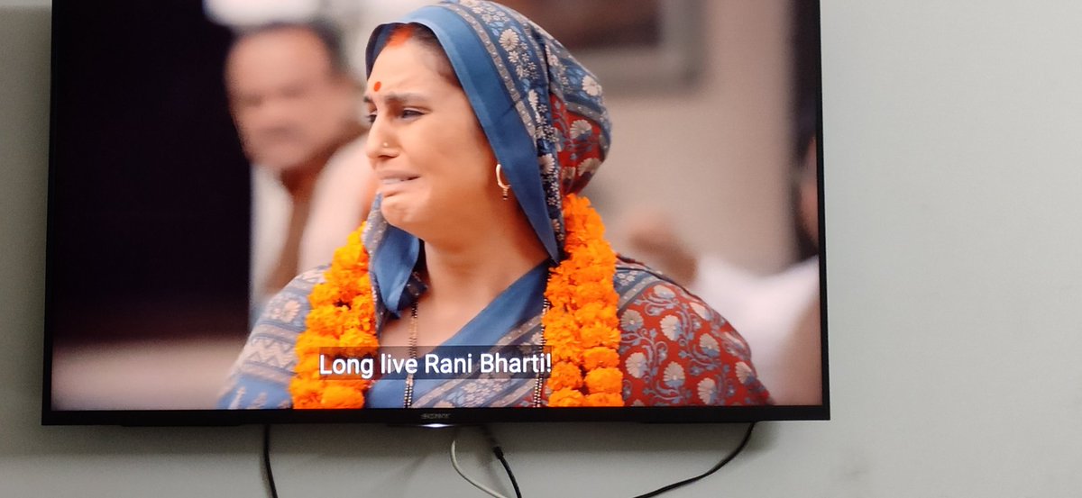 You just killed it in this role of #RaniBharti 

@humasqureshi 
@SonyLIV 

#MaharaniOnSonyLIV