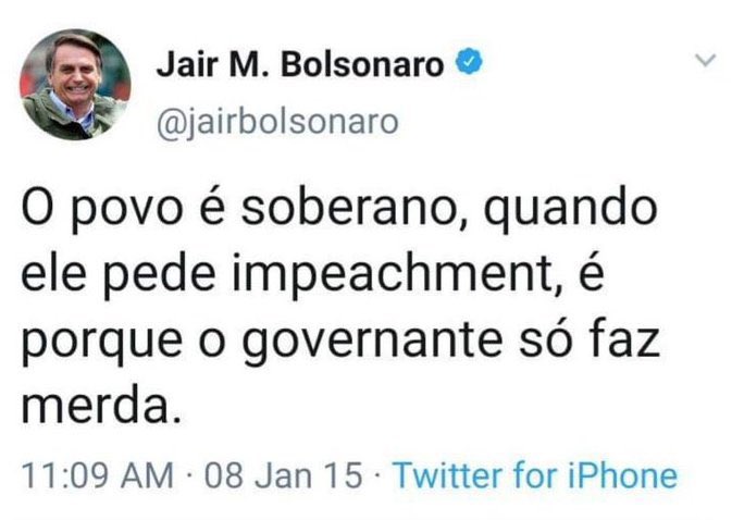 jerryadriane50's tweet image. Nisso daí eu concordo com o genocida. #impeachmentJa #29MForaBolsonaro