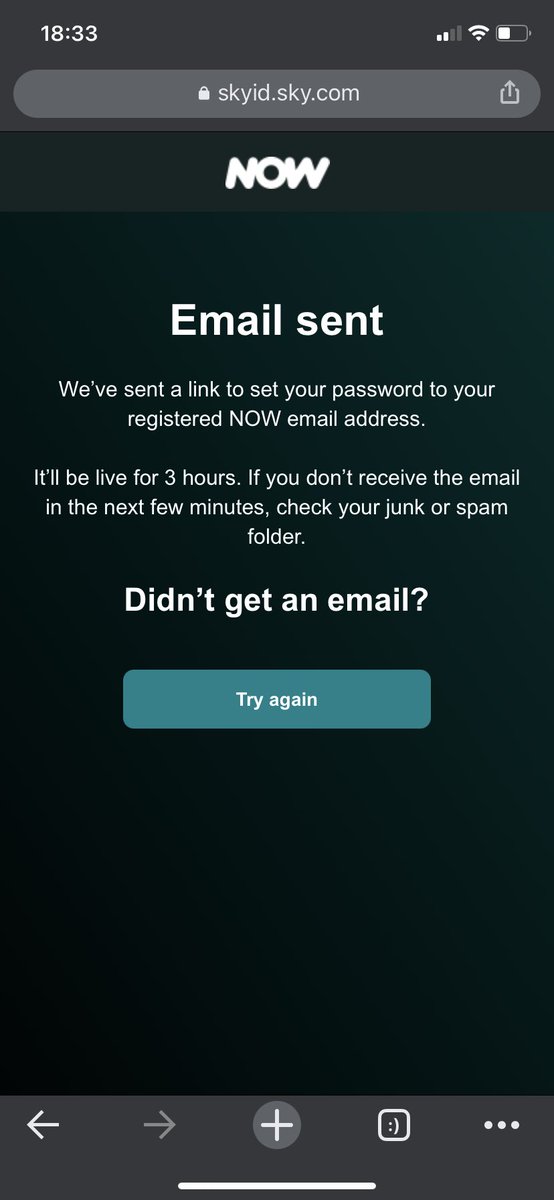 fridge_nuggets's tweet photo. @NOWHelpTeam Having issues resetting my password so can’t login - tried the reset email 5+ times but it’s showing that I haven’t entered anything? https://t.co/1XZkepobDE