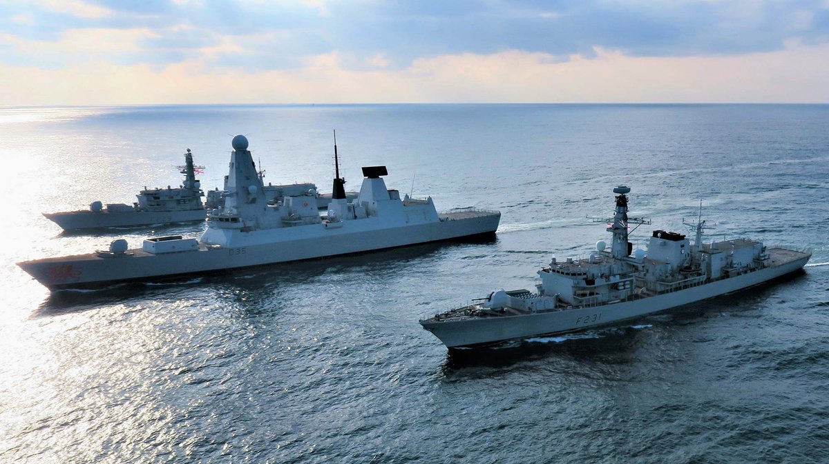 NavyLookout's tweet image. RN trials Artificial Intelligence software during air defence missile tests #FormidableShield2021

@HMSDragon @HMSLANCASTER  @hms_argyll 

royalnavy.mod.uk/news-and-lates…