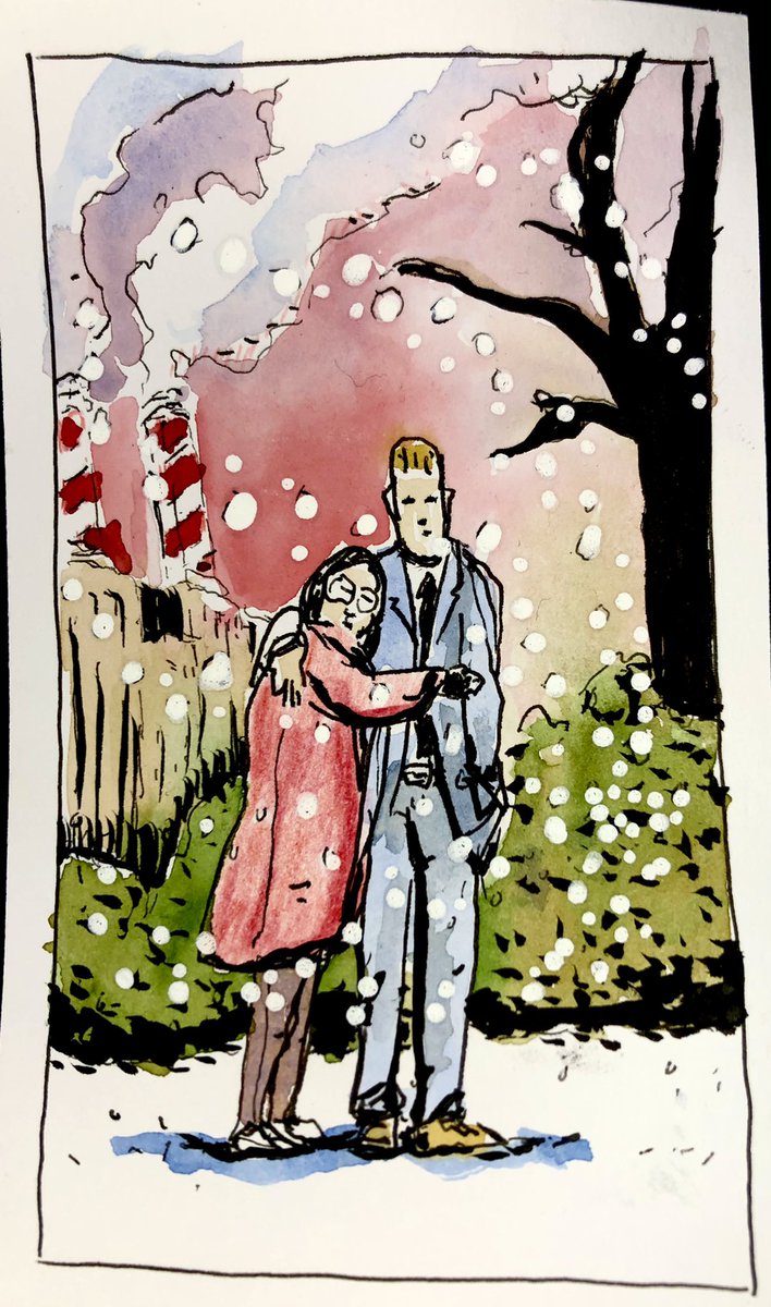 UnlimitedWonder's tweet photo. Final issue of #deaddogsbite by @BoyCartoonist is out next week. Here’s my guess at a scene. Tyler has played it close to the vest and it’s anyone’s guess how this story ends. But it is set to end so get it before the rest of the comics world realizes what they’ve been missing. https://t.co/UUhtjdyCgd
