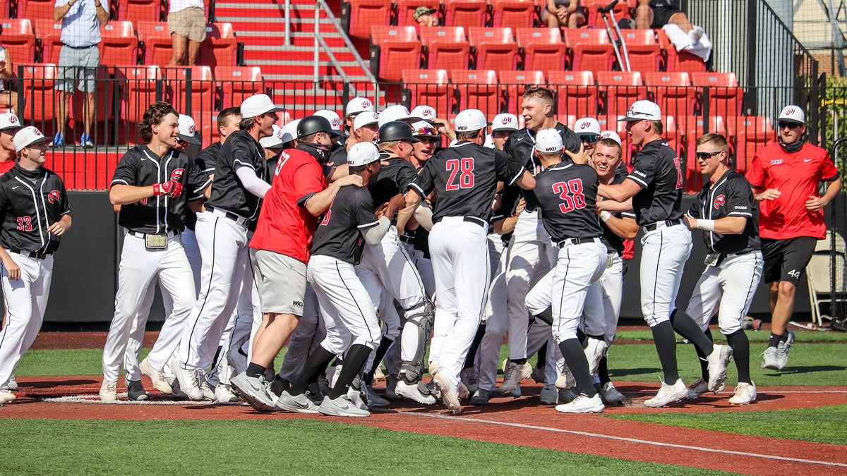 WKU_Baseball's tweet photo. Although our season didn’t end the way we wanted it to, this team showed fight all year long and made countless memories together.

Thank you to all the fans who followed along and supported us this season.

#GoTops | #TopsTogether https://t.co/plrqXkn1wd