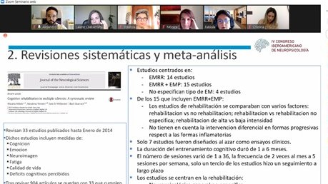 Compartiendo este ratito sobre los retos de la #rehabilitación neurospicológica en #esclerosis múltiple en el <a href="/IVCongresoIber1/">IV Congreso Iberoamericano De Neuropsicología</a> Gracias a la organizacion por la oportunidad y a los compañeros por el trabajo compartido <a href="/monicaborguerra/">MBorges</a> <a href="/AlejandroGalvao/">Alejandro Galvao, PhD</a> <a href="/Ferguly84/">Cristina Conde</a> <a href="/NoColorLights/">Yolanda</a>