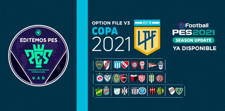 PeruPES's tweet photo. #eFootballPES2021 | Ya Disponible el OF V3 de la Liga Argentina

Llega una nueva actualización del OF de la Liga Argentina con el nivel de detalle que nos caracteriza.

Más información: https://t.co/nonnDASFfz https://t.co/PmqMD07bec
