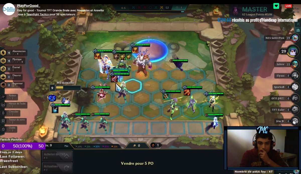 C'est quoi cette MAJ #TFT ?? 
C'est <a href="/TheWalkingDead/">The Walking Dead</a> ce soir sur la chaîne du Play For Good🧟‍♂️🧟‍♀️
On voit de l'abomination de partout !!!! 

twitch.tv/playforgood_