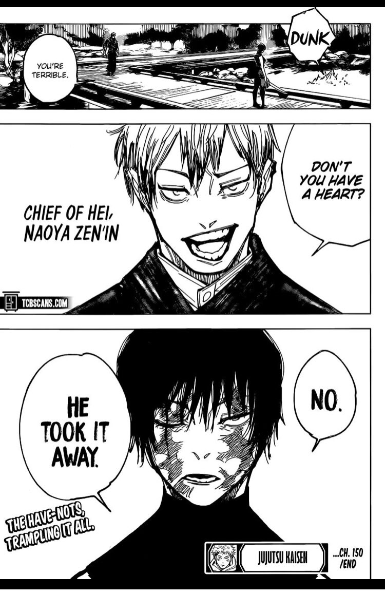J ヲ L タ 3 ク Ae New Jjk Chapter Was Maki Is The Goat Of Jjk Now