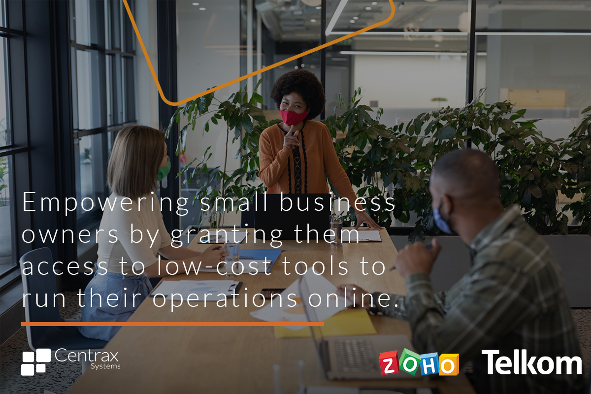 icentrax's tweet photo. SMEs now have the simplicity of a B2B marketplace and the accessibility to top tier software . #TelkomBusiness #centrax #teamCentrax #innovation #digitaltransformation #partnership #communication #zoho #SMME #SMB https://t.co/60AKK2j2em