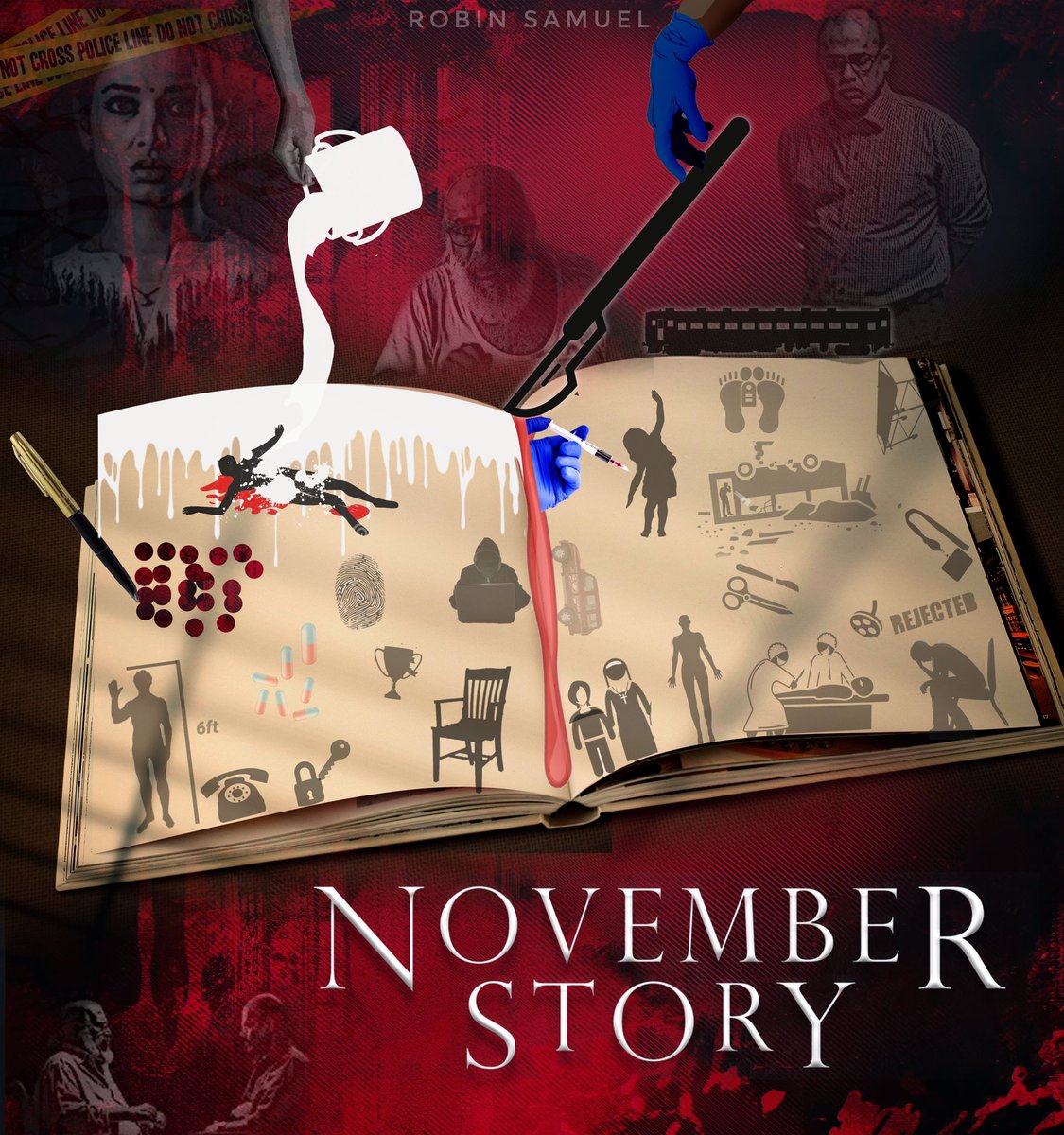 Here is the minimal poster of #novemberstory 💻🎥
Plz do share and comment ur feedbacks
.
.
.
.
<a href="/tamannaahspeaks/">Tamannaah Bhatia</a> @DisneyPlusHS <a href="/DisneyplusHSVIP/">Disney+ Hotstar VIP</a> 
#NovemberStory #tamana #minimalposter