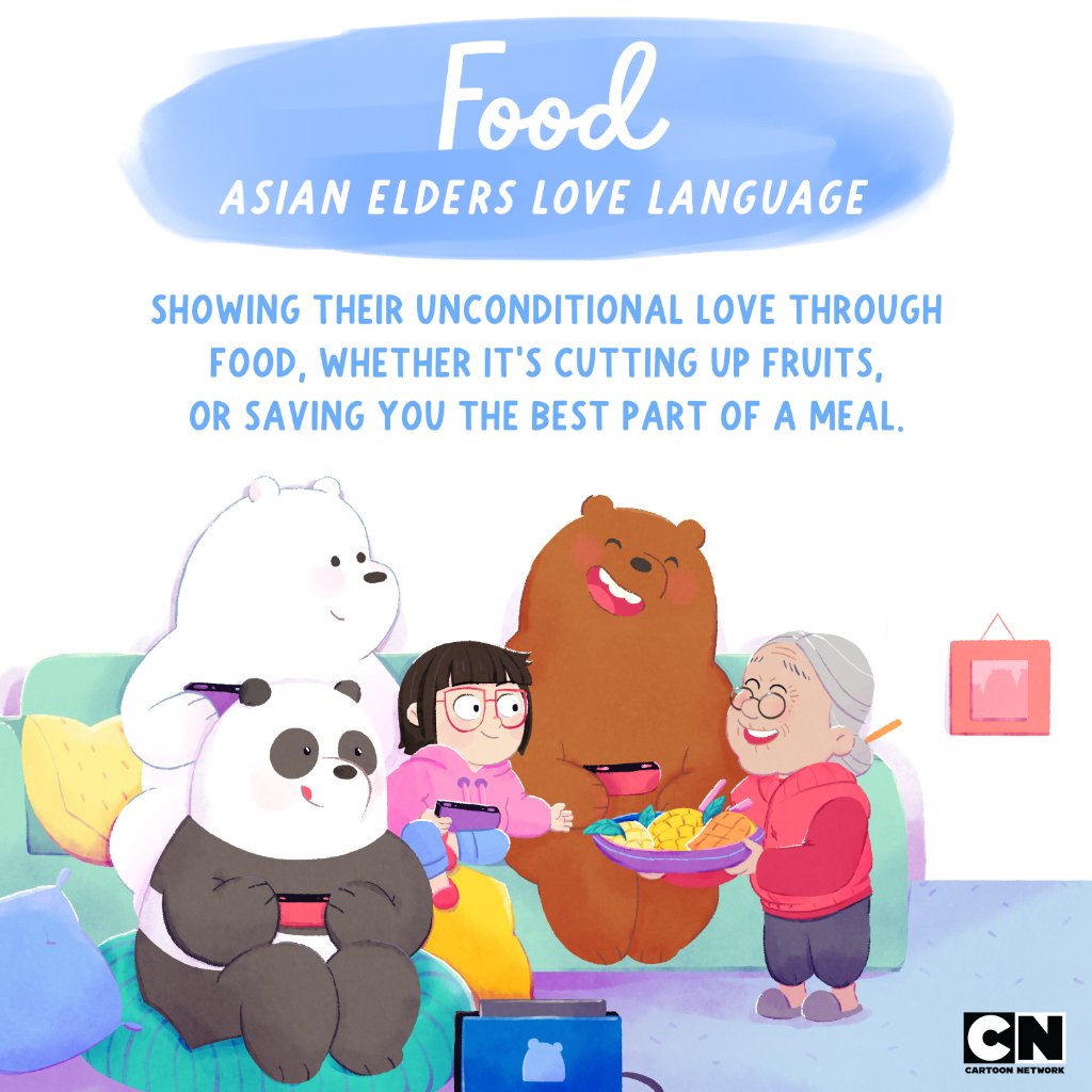 cartoonnetwork's tweet photo. We lift up our #AAPI elders, and highlight the special ways in which many show their love 💖 We stand in solidarity with Asian Americans, and all communities of color. Everyone deserves to feel safe. Safety tips ➡️ https://t.co/930QvjfVes

#stopasianhate #ProtectOurElders https://t.co/9tm3vRudPV
