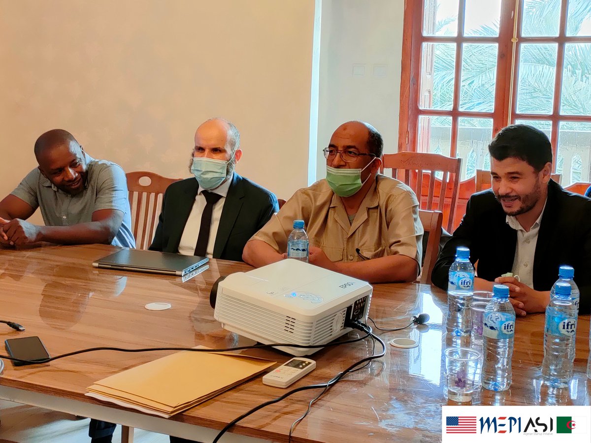 DjazairUP's tweet photo. Called Djazair UP and located in Ouargla, we officially inaugurated the incubator on Thursday, May 27, 2021, with the participation of very special guests, who have done us honor for this occasion.

@USMEPI #ASI #DjazairUP https://t.co/3EawOGuFNr