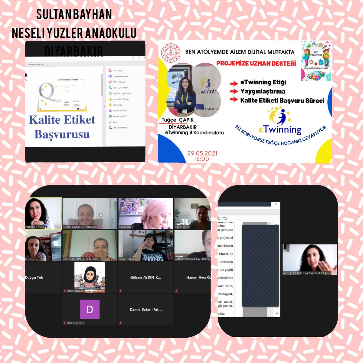 Teşekkürler Tuğçe öğretmenim ❤️ çok verimli bir toplantı oldu  🙏 <a href="/tugcecpk/">Tuğçe Çapık</a> <a href="/Diyarbakirmem/">Diyarbakır İl Millî Eğitim Müdürlüğü</a> @kayapinarmeb <a href="/eTwinningdyrbkr/">eTwinning Diyarbakır</a> <a href="/tretwinning/">eTwinning Türkiye</a> <a href="/BenMutfakta/">BEN ATÖLYEMDE AİLEM DİJİTAL MUTFAKTA</a> <a href="/ruketemengmail1/">RUKET EMEN</a> <a href="/bukettt2/">bukettt</a>