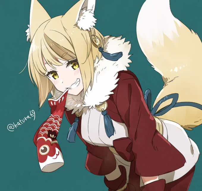キヌ🦊🎏 
#みなさん去年の今頃はどんな絵描いてましたか 