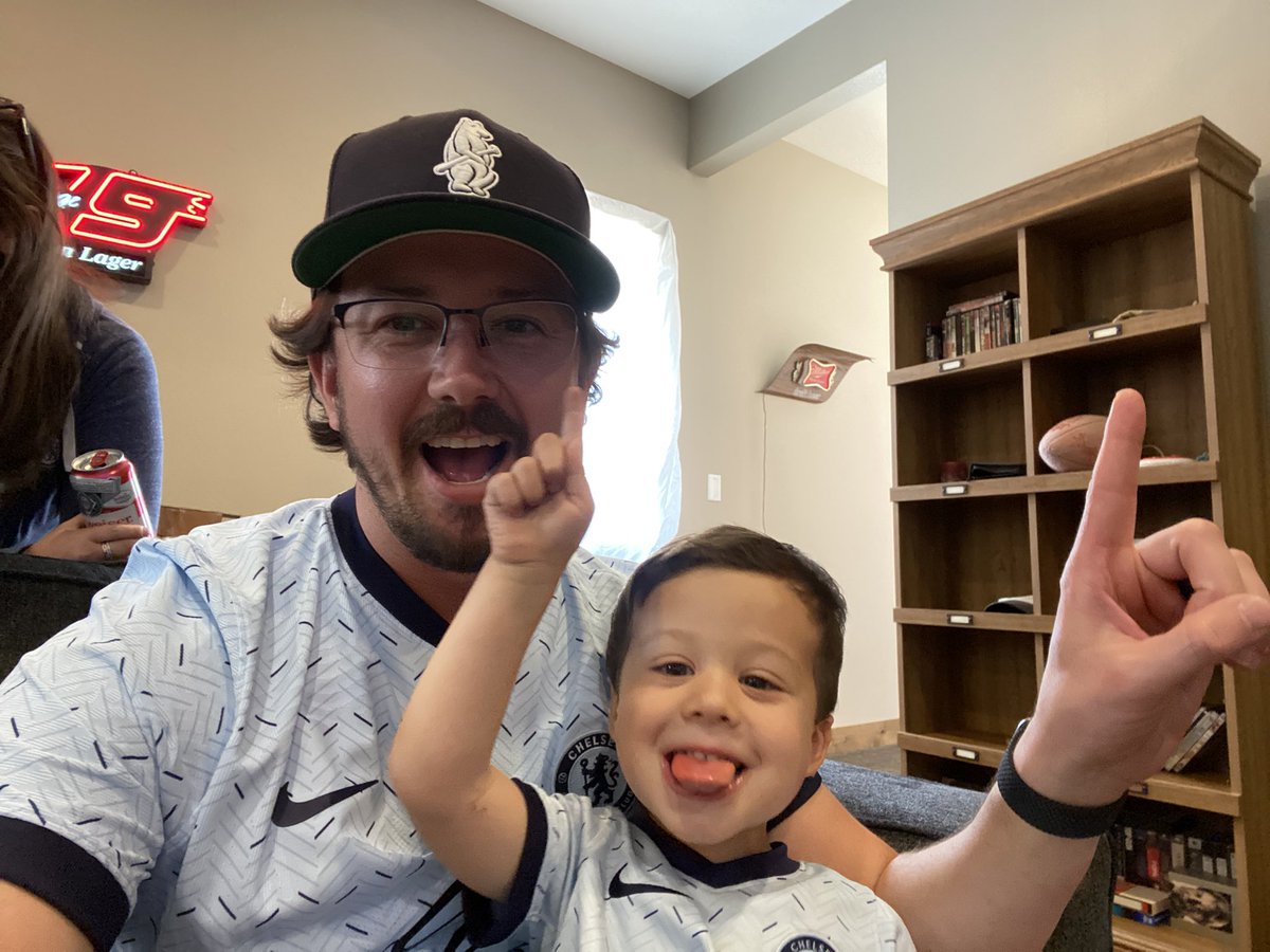 Prough's tweet image. Championes, Championes, Ole, Ole, Ole!