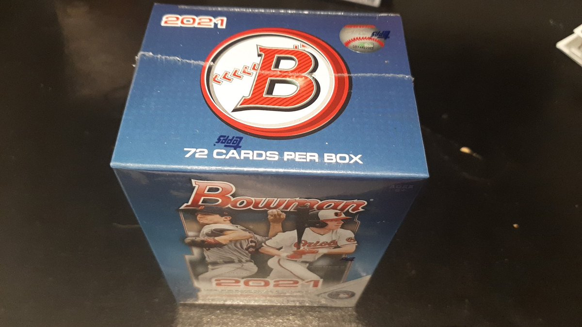 Memorial day weekend giveaway! 2021 bowman blaster 72 per cards per box look for top first chromes like martin, Jordan, all the hot rookies in the show  and your favorite players! Just retweet and follow me for a chance to win! Will pick the winner Monday night