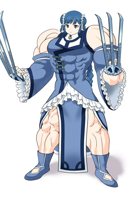 美雨筋肉娘化 | ぼるせん #pixiv https://t.co/IuZ36bn3GR 