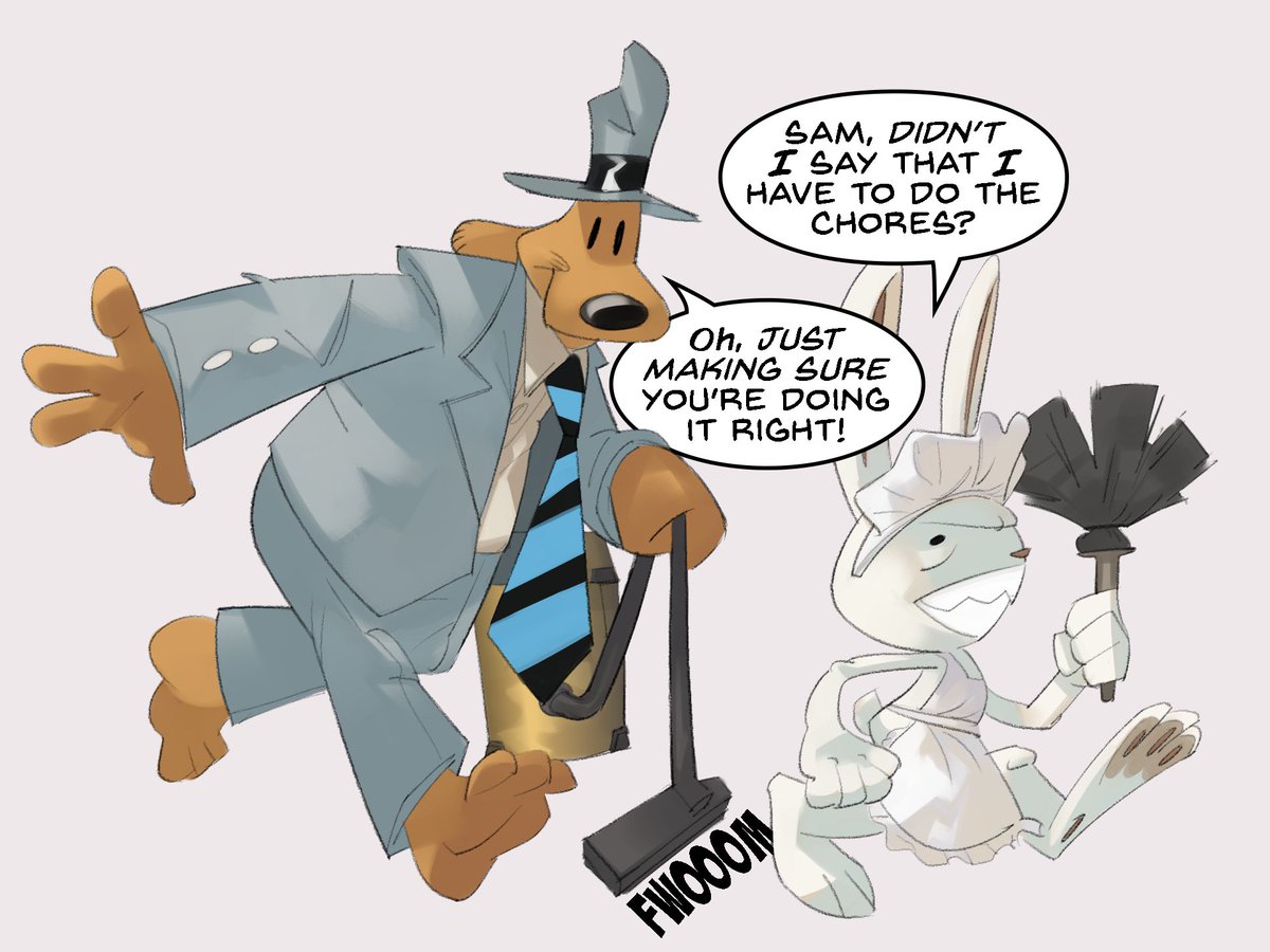 Sam & Max: Freelance Homemakers (-wreckers) #samandmax #freelancecomic 