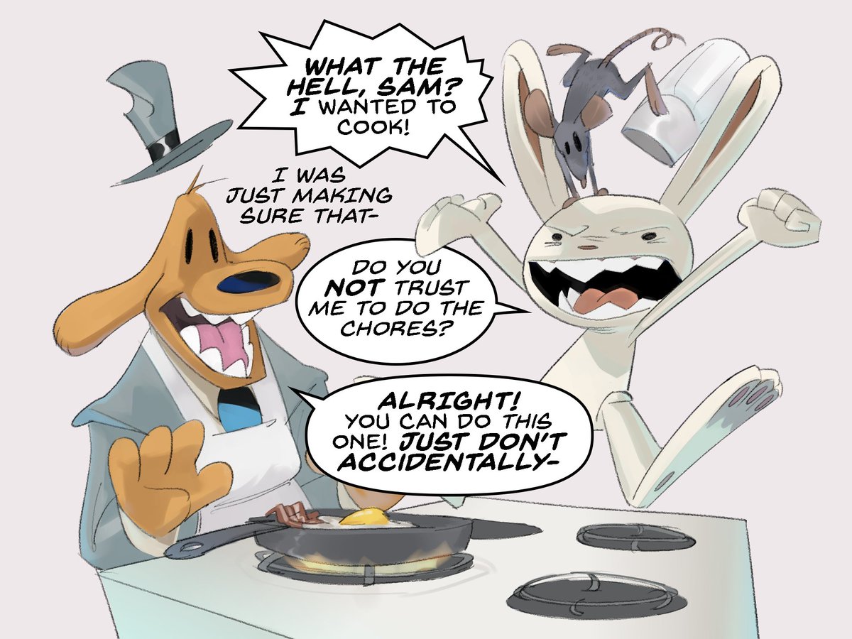 Sam & Max: Freelance Homemakers (-wreckers) #samandmax #freelancecomic 