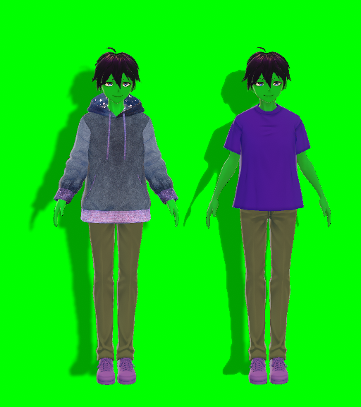 Celest1alStudio's tweet photo. Here are the models of our main avatar Human
#vroid #vroidstudios #vmagicmirror #vtuber #virtualyoutuber #vstreamer #virtualstreamer #oc #originalcharecter #digitalavatar #computermodeling #alien #human #totallyhuman #ilovegraphicdesign #graphicdesign https://t.co/NRJ7Kt6adc