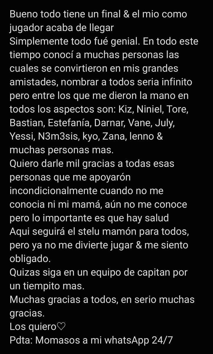 En fin, asi es el futbol 
Hasta pronto chicos, mil exitos en todo 🍃❤