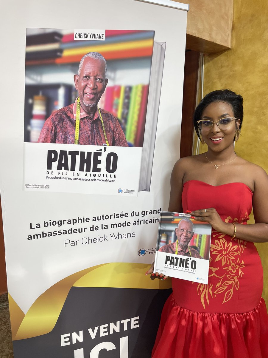 DarajaHaidara's tweet photo. Ce fut un réel plaisir pour moi d’avoir pris part à la cérémonie commémorative des 50 ans de carrière du baobab de la mode africaine Pathé’O, jumelée à l’inauguration de la maison Pathé’O et à la dédicace du livre autobiographique « de fil en aiguille » par #CheickYvhane. https://t.co/U9eIDD8Tlq
