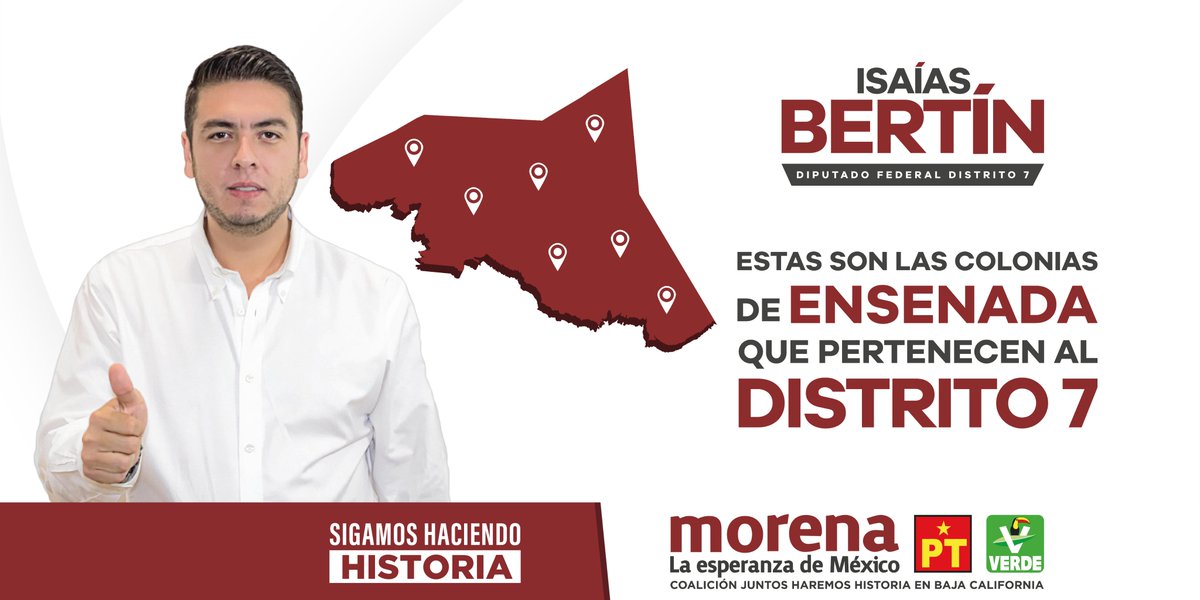 isaiasbertinbc's tweet photo. ¡Amigas y amigos de #Ensenada!, los invito a revisar esta lista de colonias para saber si son parte de nuestro gran Distrito 7. Este 6 de junio defenderemos el voto libre e informado, ¡defenderemos la esperanza!
#VotaMorena 
#DecidamosJuntos
#SomosDel7 https://t.co/BQXzYxfRL0